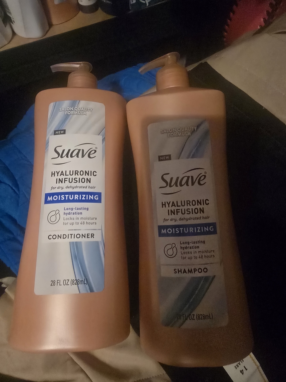 Hyaluronic Infusion Moisturizing Shampoo & Conditioner - Peach
